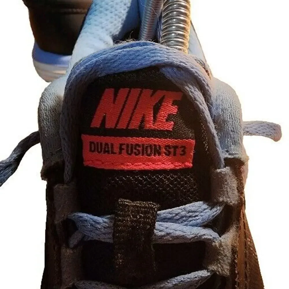 Nike Dual Fusion Women's Running Shoes Black Blue Pink Size 8.5 657498-003